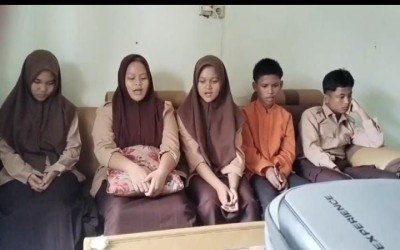 MTsN 1 Bangka Tengah Uji Kemampuan Murid Hifzul Juz 30