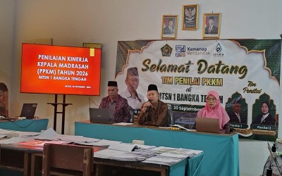 MTsN 1 Bangka Tengah Melaksanakan PKKM Tahun 2026