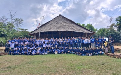 MTsN 1 Bangka Tengah Lawatan Sejarah ke Kampong Adat Gebong Memarong untuk Tingkatkan Wawasan Budaya Siswa Kelas IX