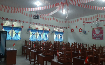 MTsN 1 Bangka Tengah Gelar Lomba Kebersihan dan Keindahan Kelas, Meriahkan HUT RI ke-80